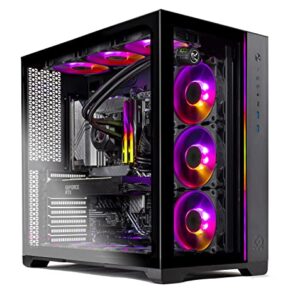 Skytech Gaming Prism II Gaming PC Desktop – INTEL Core i9 12900K 3.2 GHz, RTX 3090, 1TB NVME Gen4 SSD, 32G DDR5 RGB, 850W GOLD PSU, 360mm AIO, AC Wi-Fi, Windows 10 Home 64-bit