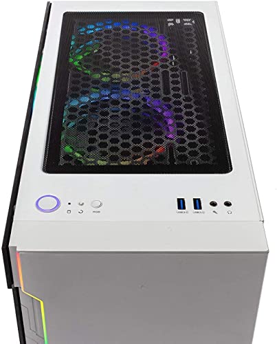 Skytech Gaming Skytech Archangel Gaming PC Desktop – Intel Core i5 12400F 2.5 GHz, RTX 3060, 1TB NVME SSD, 16G DDR4 3200, 600W Gold PSU, AC Wi-Fi, Windows 11 Home 64-bit