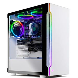 Skytech Gaming Skytech Archangel Gaming PC Desktop – Intel Core i5 12400F 2.5 GHz, RTX 3060, 1TB NVME SSD, 16G DDR4 3200, 600W Gold PSU, AC Wi-Fi, Windows 11 Home 64-bit