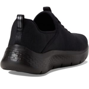 Skechers Women's GO Walk Flex-Lucy Sneaker, Black/Black, 9