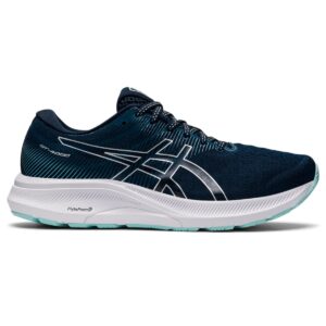 ASICS Women's GT-4000 3 Running Shoes, 8, French Blue/Pure Silver