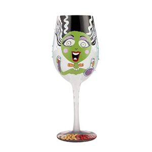lolita bride corkenstein wine glass, 6010663, multicolor, height 22.5 cm