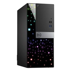 Dell Custom Built RGB Lights PC OptiPlex Mini Tower Computer Intel Core i5-6500 Quad-Core Processor 8GB RAM 512GB Solid State Storage (SSD) ~ Windows 10 ~ Wi-Fi ~ Keyboard & Mouse (Renewed)