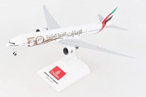 daron skymarks emirates 777-300er 1/200 w/gear 50th anniversary skr1099