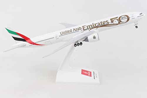 Daron SkyMarks Emirates 777-300ER 1/200 w/Gear 50th Anniversary SKR1099