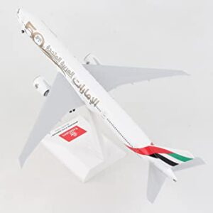 Daron SkyMarks Emirates 777-300ER 1/200 w/Gear 50th Anniversary SKR1099