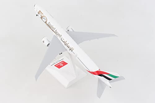 Daron SkyMarks Emirates 777-300ER 1/200 w/Gear 50th Anniversary SKR1099