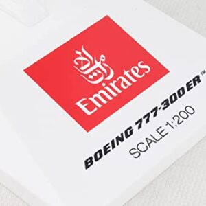 Daron SkyMarks Emirates 777-300ER 1/200 w/Gear 50th Anniversary SKR1099