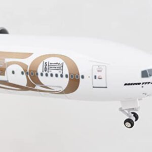 Daron SkyMarks Emirates 777-300ER 1/200 w/Gear 50th Anniversary SKR1099