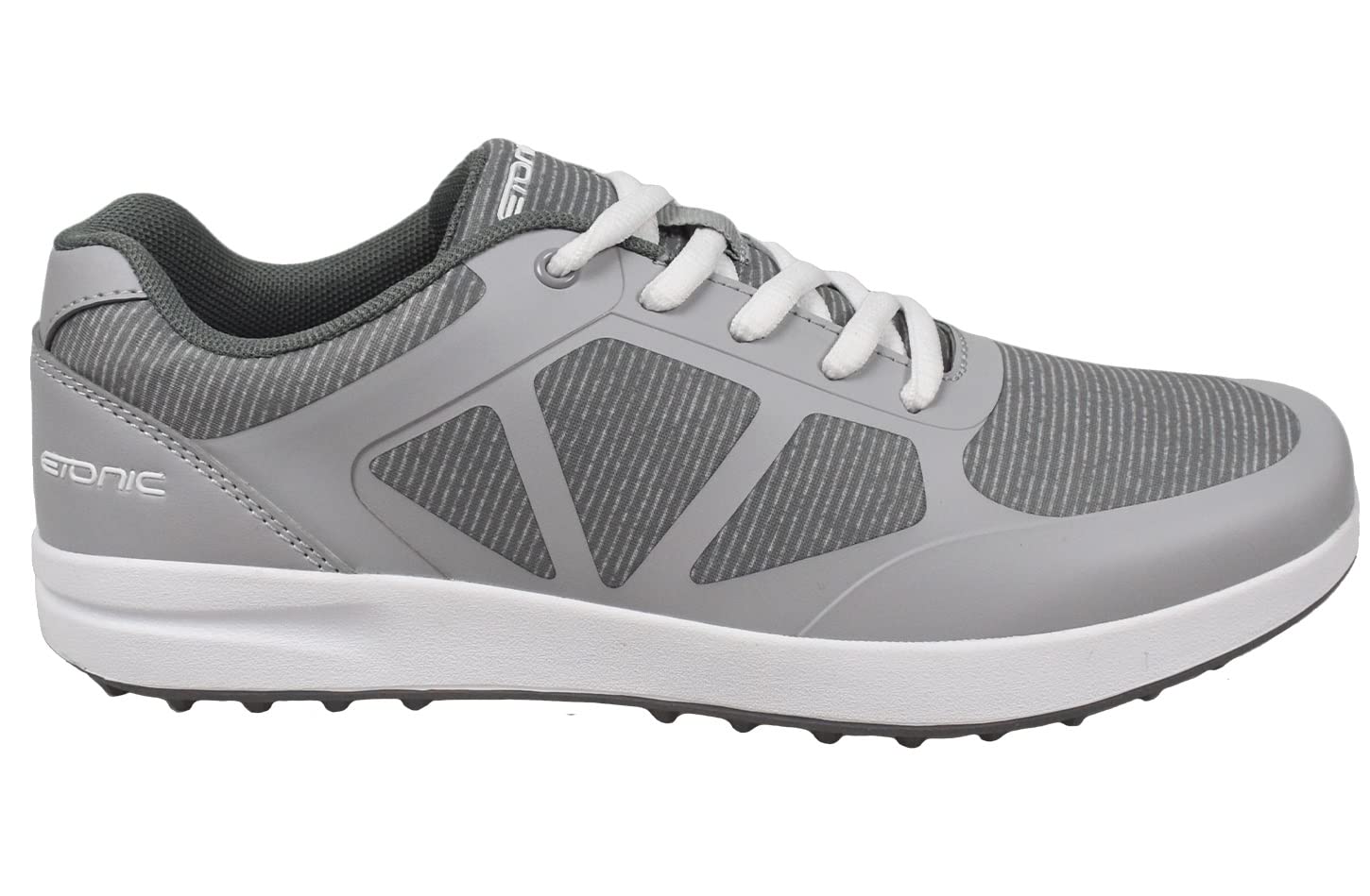 Etonic Golf Ladies G-SOK 4.0 Spikeless Shoes Gray/White Size 6 Medium