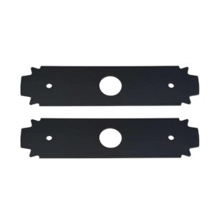 lizewei 2-pack ac04215 8" reversible heavy duty hardened steel edger blade expand-it - compatible with ryobi ut50500, ut15518, ry15518, ryedg11, p2310 and p2300b heavy duty edger (818-928)