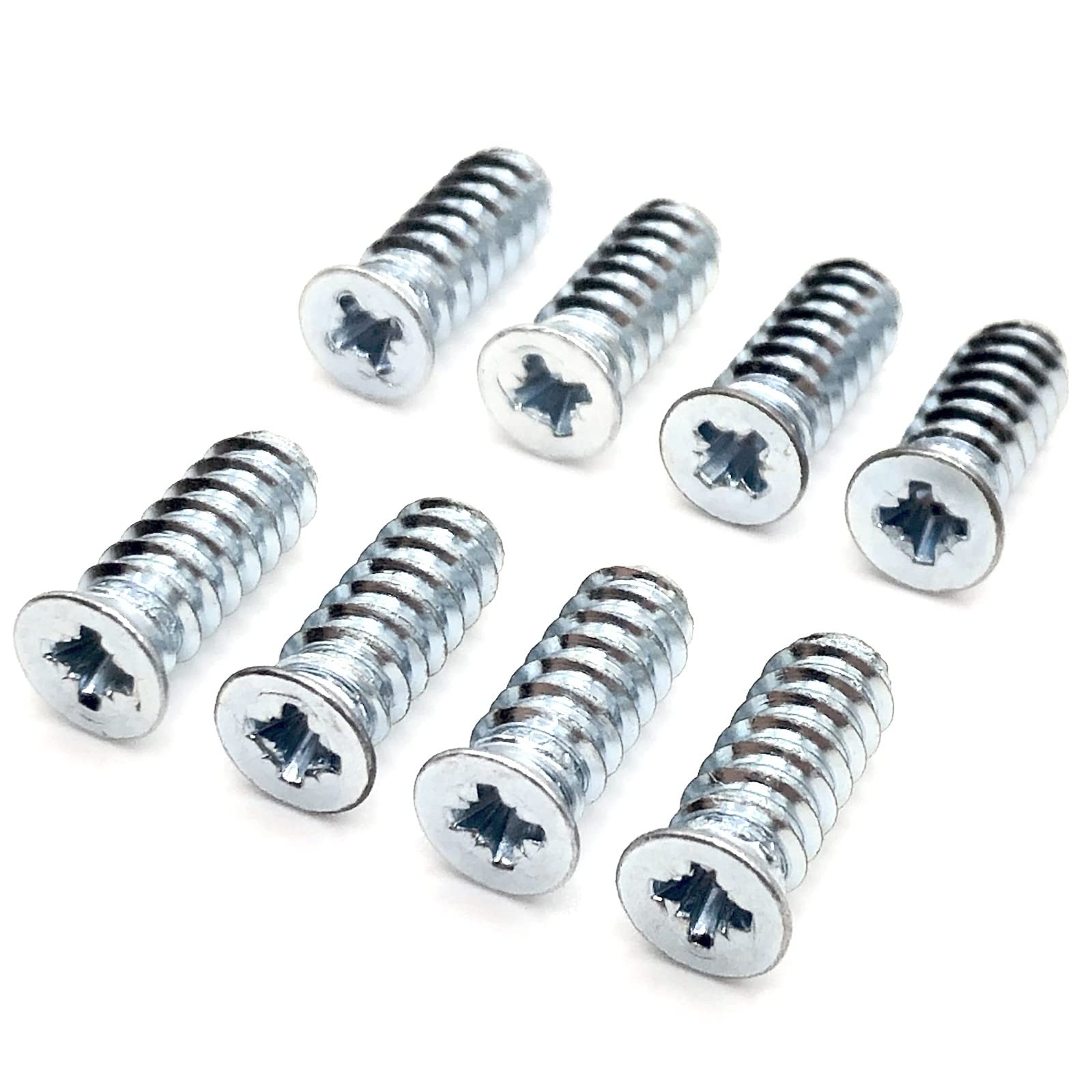 ReplacementScrews Flat Head Euro Screws Compatible with IKEA Part 100372 (Pack of 8)