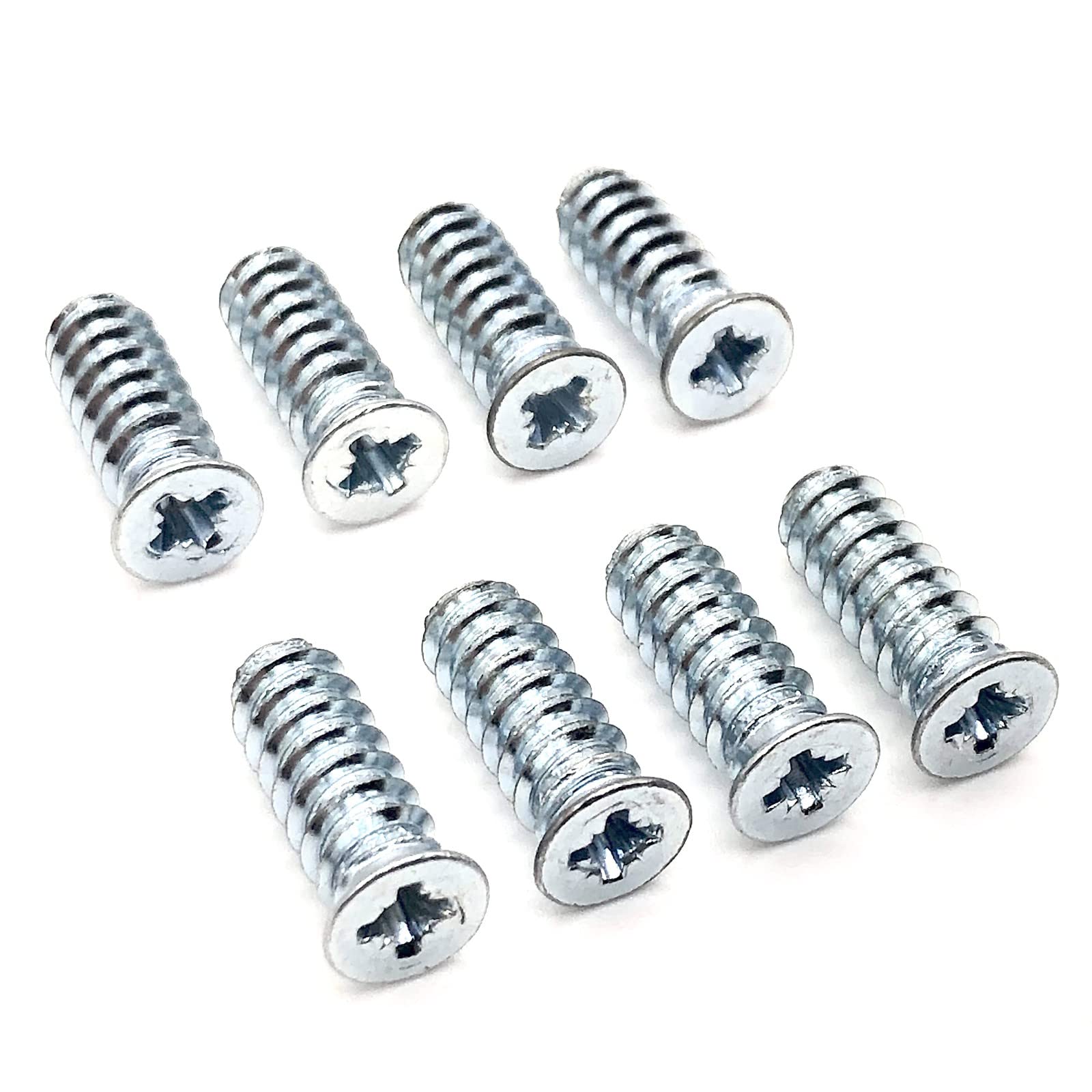 ReplacementScrews Flat Head Euro Screws Compatible with IKEA Part 100372 (Pack of 8)