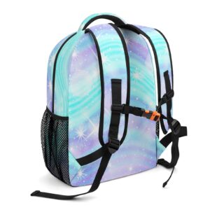 Gymnastic Purple Blue Personalized School Backpack Bags Kids Backpack for Teen Boys Girls Travel Backpack