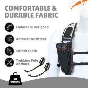 M Orange Mud Adventure Pack 12L, Black 3.0, with TPH