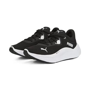 PUMA Women's SOFTRIDE PRO Sneaker, Puma Black-Puma White, 7