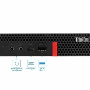 Lenovo ThinkCentre M920q Tiny Desktop,Intel Hexa-core i7-8700T Up to 4.0 GHz,16GB RAM,256GB NVME SSD,HDMI,DisplayPort,WiFi,Bluetooth,Wireless Keyboard Mouse,Windows 11 (Renewed)