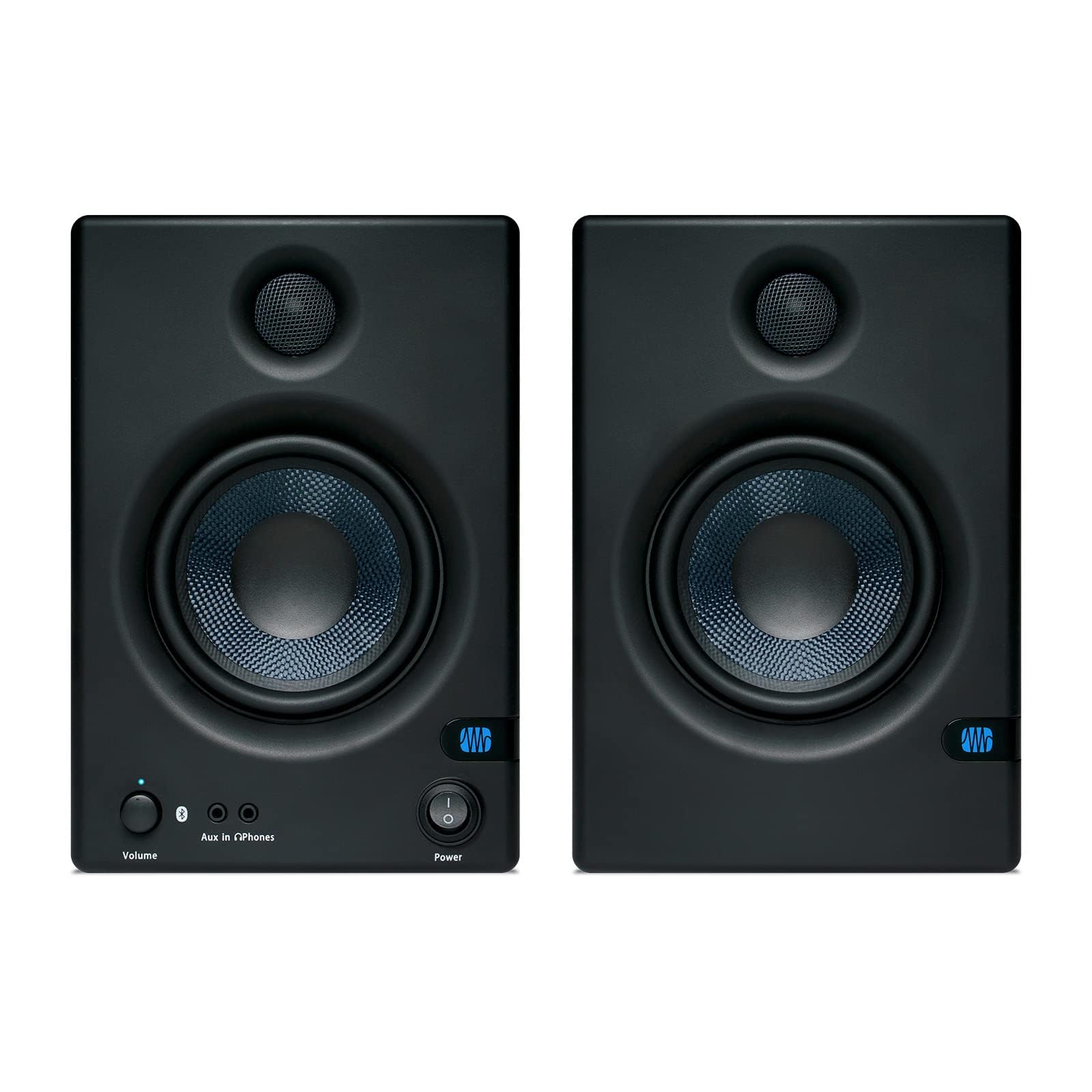 PreSonus Eris E5 BT-5.25" Near Field Studio Monitors with Bluetooth, 100W Power, Subwoofer Output, Plus Balanced and Unbalanced Inputs