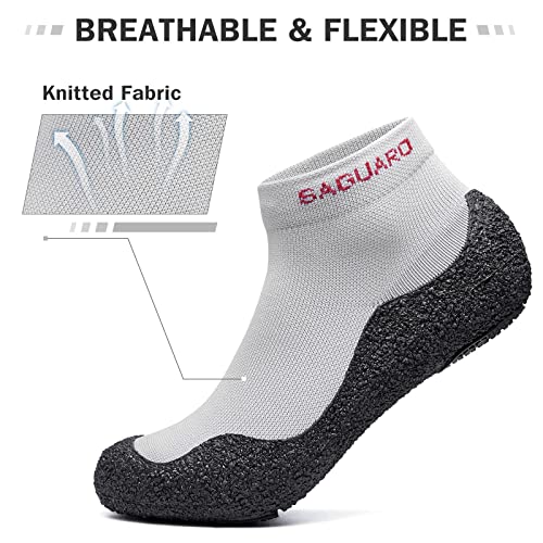 SAGUARO Minimalist Barefoot Sock Shoes for Women Non Slip Water Shoes Portable & Multi Purpose