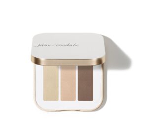 jane iredale purepressed eye shadow triple, sweet spot, 0.06 oz.