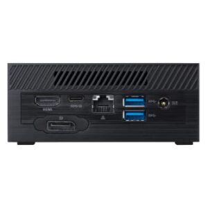 ASUS PN62S Mini PC System with Intel Core i5-10210U, 8GB DDR4 RAM, M.2 PCIE 256GB SSD, WiFi 6, Bluetooth, USB-C, Windows 10 Pro (PN62S-SYS582PXFD), Black