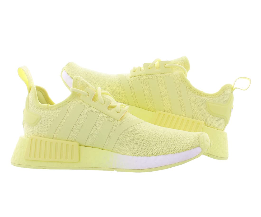 adidas Originals NMD R1 Womens Shoes Size 7, Color: Lime Yellow/White