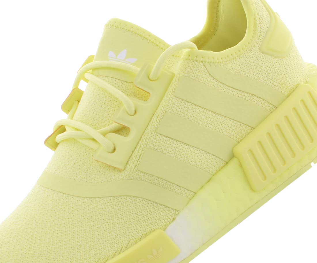 adidas Originals NMD R1 Womens Shoes Size 7, Color: Lime Yellow/White