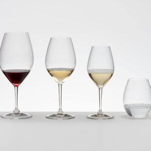 Riedel 6422/02-4 Red Wine Glasses, Set of 4, Riedel Wine Friendly Riedel 002, Red Wine, 30.0 fl oz (997 ml)