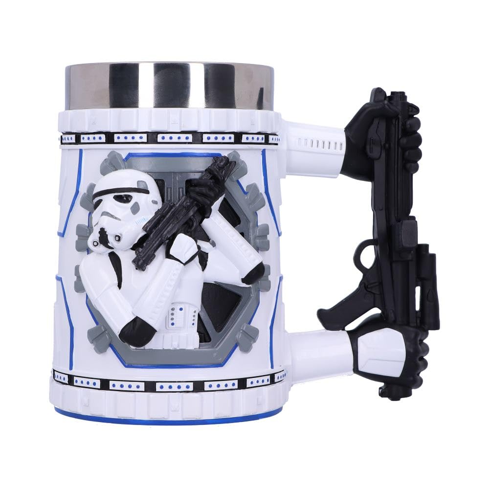 Nemesis Now Officially Licensed Stormtrooper Tankard, White, 18cm