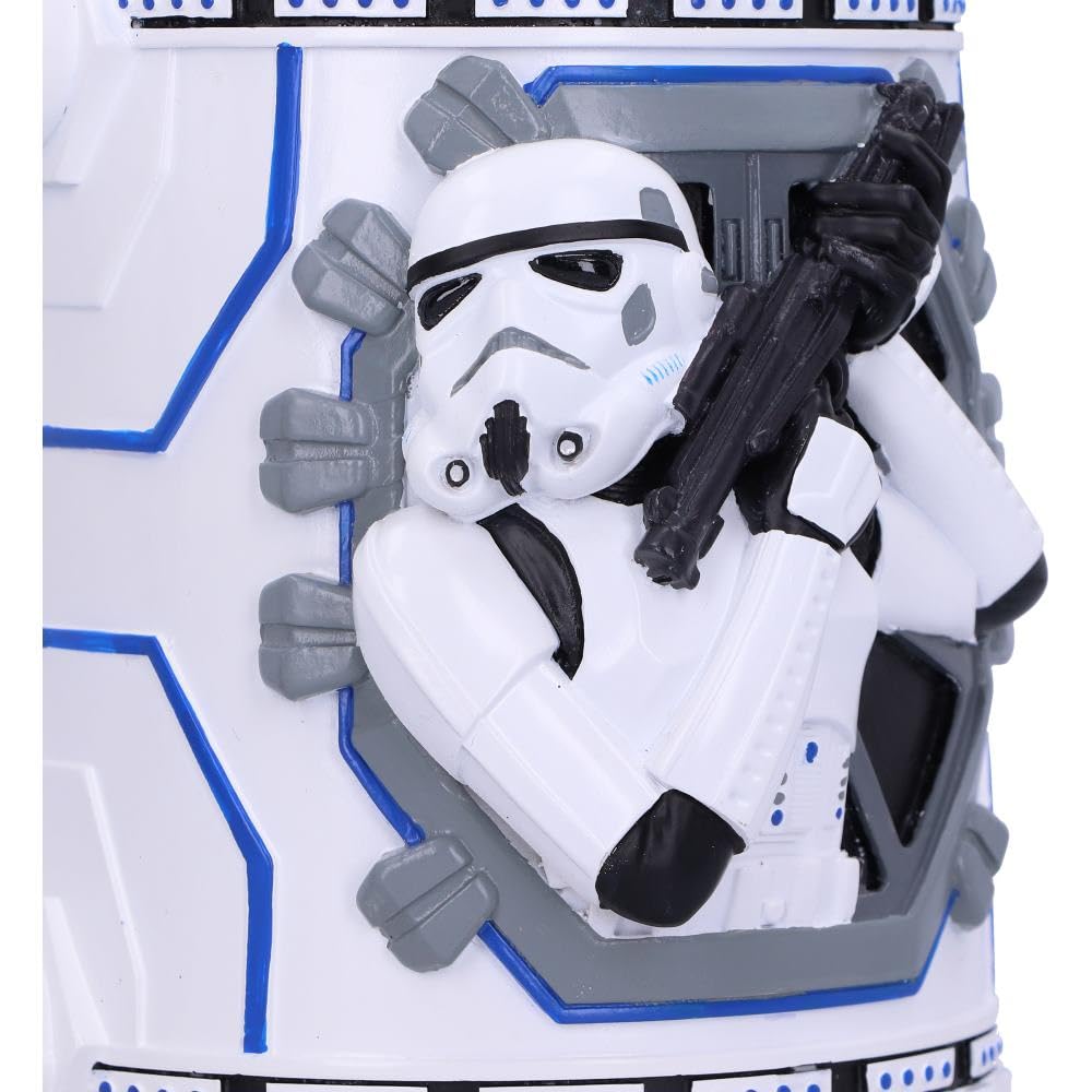 Nemesis Now Officially Licensed Stormtrooper Tankard, White, 18cm