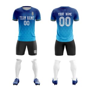 custom soccer jersey shorts for men women kids personalized sportswear printed any name number
