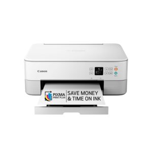 canon pixma ts6420a all-in-one wireless inkjet printer [print,copy,scan], white