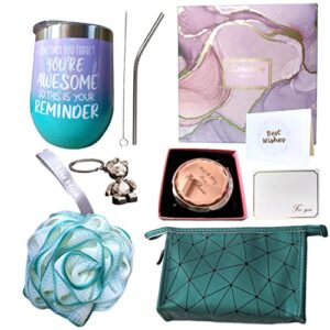 n/ac happy birthday gifts for women,unique gifts for her best friend mom sister wife girlfriend,funny cup& relaxing spa gift set and co