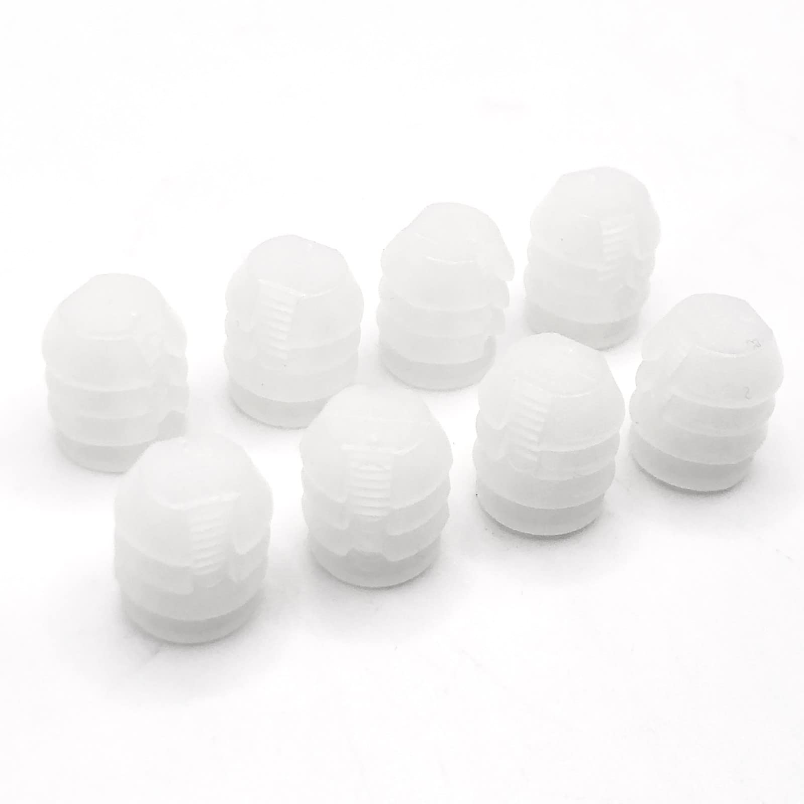 ReplacementScrews Plastic Sleeve Insert Compatible with IKEA Part 102267 (MALM Bed Frames) (Pack of 8)