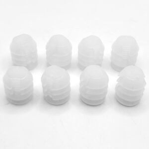 ReplacementScrews Plastic Sleeve Insert Compatible with IKEA Part 102267 (MALM Bed Frames) (Pack of 8)