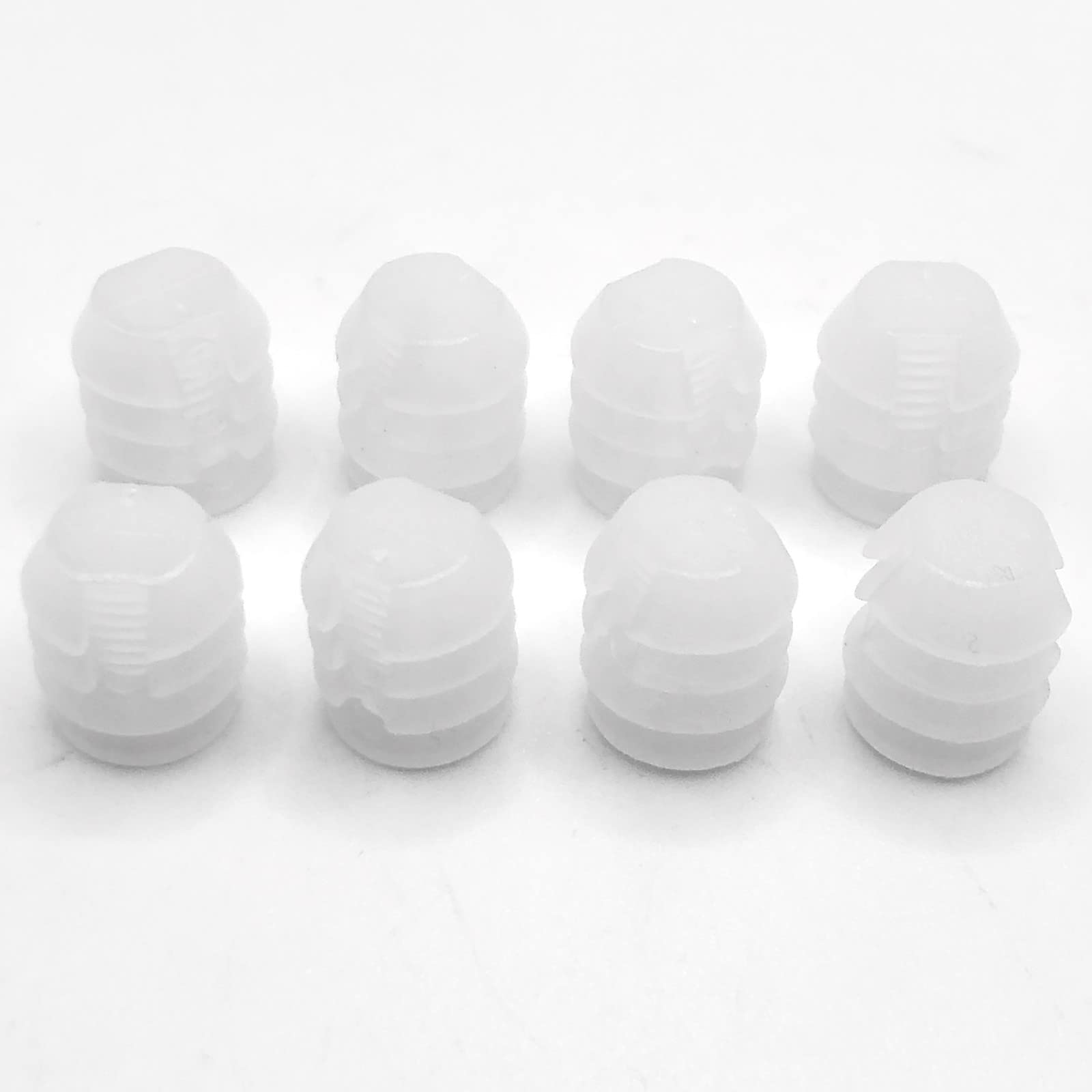 ReplacementScrews Plastic Sleeve Insert Compatible with IKEA Part 102267 (MALM Bed Frames) (Pack of 8)