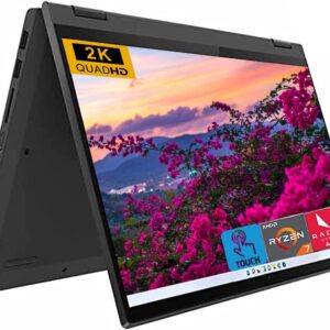 Lenovo 2023 Newest Flex 5 2 in 1 Touchscreen Laptop, 14" 2K Touch Display, AMD Ryzen 7 5700U 8 Core, 16GB RAM, 1TB PCIe SSD, Windows 11 Home, Backlit Keyboard, Fingerprint Reader