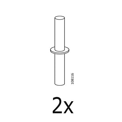 Connection for IKEA Sofa Furniture (2 Packs) Part # 108116 Hardware Fitting