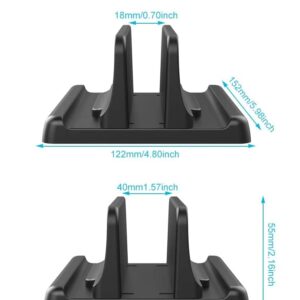 Vertical Laptop Stand Space-Saving Design Holder for WACOM/HUION/XP-Pen Ten Tablet, Adjustable Desktop Notebook Dock for MacBook Pro Air, Mac, HP, Dell, Microsoft Surface, Lenovo, up to 17.3 inches