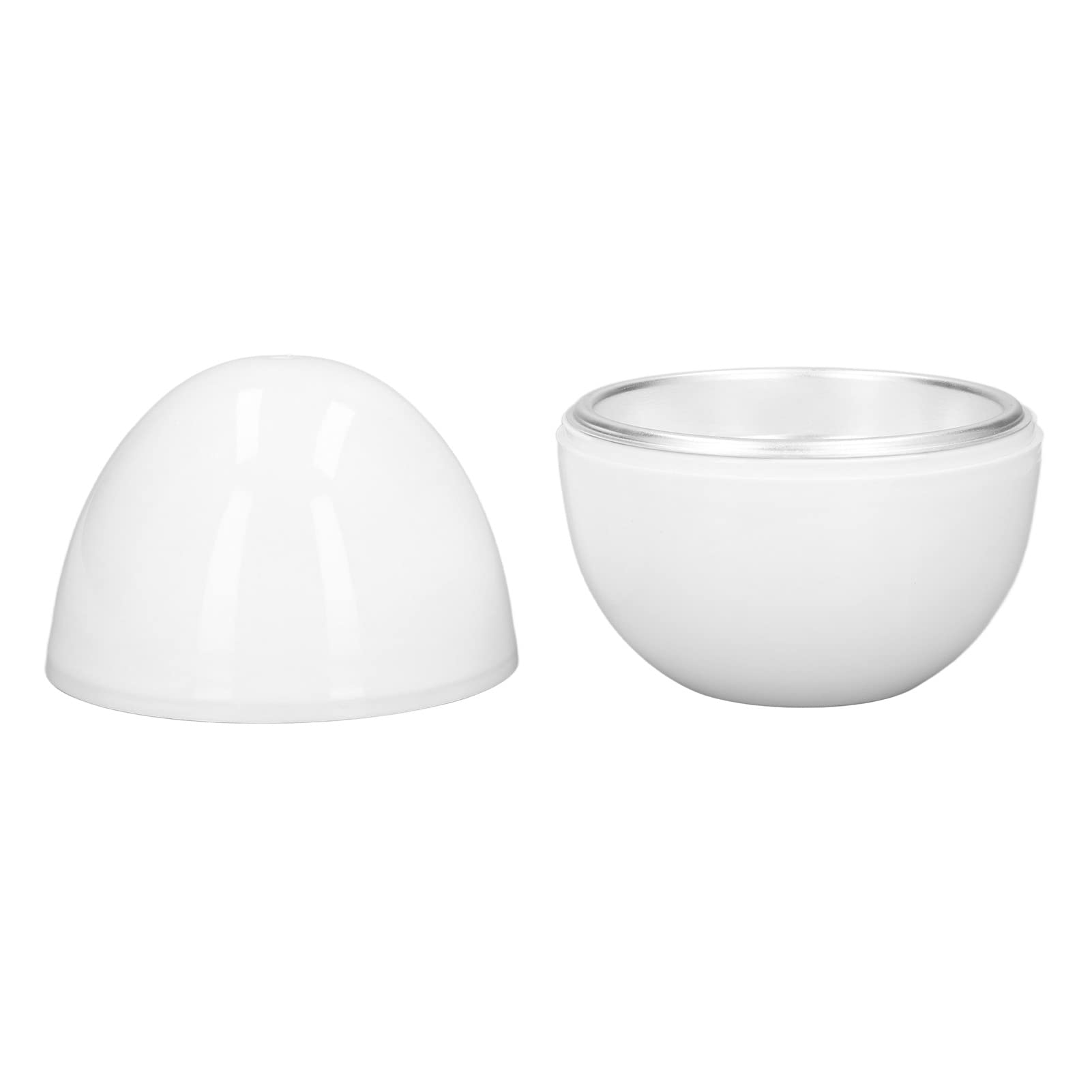 Hard Boiled Egg Cooker 4 Eggs Capacity Compact Design ABS Material Egg Shape Microwave Function Egg Boiler Easy to Use