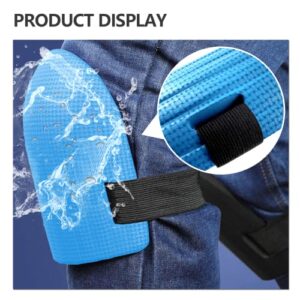 XINGJUHUI Gardening Knee Pads And Garden Gloves， Lightweight EVA Foam Kneeling Pads Suitable for Gardening, Housework, Flooring, And Basically Any Situation That Required To Be On Your Knees.