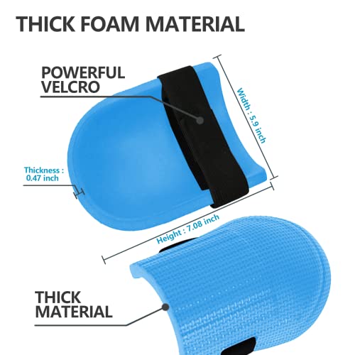 XINGJUHUI Gardening Knee Pads And Garden Gloves， Lightweight EVA Foam Kneeling Pads Suitable for Gardening, Housework, Flooring, And Basically Any Situation That Required To Be On Your Knees.