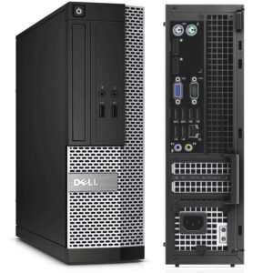 Dell OptiPlex Computer Desktop PC, Intel Core i5-3rd, 16GB RAM, 1TB HDD, MTG New 22 inch LED Monitor, RGB Speaker and Keyboard Mouse, WiFi, Windows 10 Pro (Renewed)