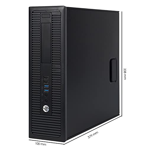 HP Elite 800G1 Desktop Computer PC, Intel Core i7 4th Gen Processor, 16GB RAM, 1TB HDD, MTG New 22 inch Monitor, RGB Speaker and Keyboard Mouse, WiFi Windows 10 Pro 64-Bit (Renewed)