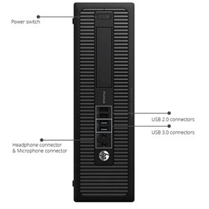 HP Elite 800G1 Desktop Computer PC, Intel Core i7 4th Gen Processor, 16GB RAM, 1TB HDD, MTG New 22 inch Monitor, RGB Speaker and Keyboard Mouse, WiFi Windows 10 Pro 64-Bit (Renewed)