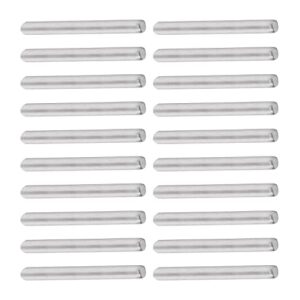 bettomshin 100pcs 0.08" x 0.87" (dxh) 304 stainless steel dowel pin cylindrical dowel pins 2x22mm shelf pegs for metal devices furniture installation wood bunk bed support shelves silver tone