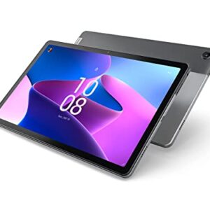 Lenovo Tab M10 Plus (3rd Gen) - 2022 - Long Battery Life - 10" FHD - Front & Rear 8MP Camera - 4GB Memory - 128GB Storage - Android 12 or later (Grey)