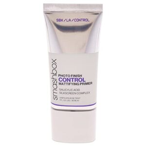 Photo Finish Control Mattifying Makeup Primer with Salicylic Acid - An Oil- Controlling Primer for Matte Looking Skin - Standard, 1.01 fl oz