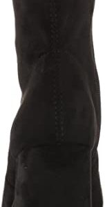 Madden Girl Women's Swift Fashion Boot, Black Fabric, 6