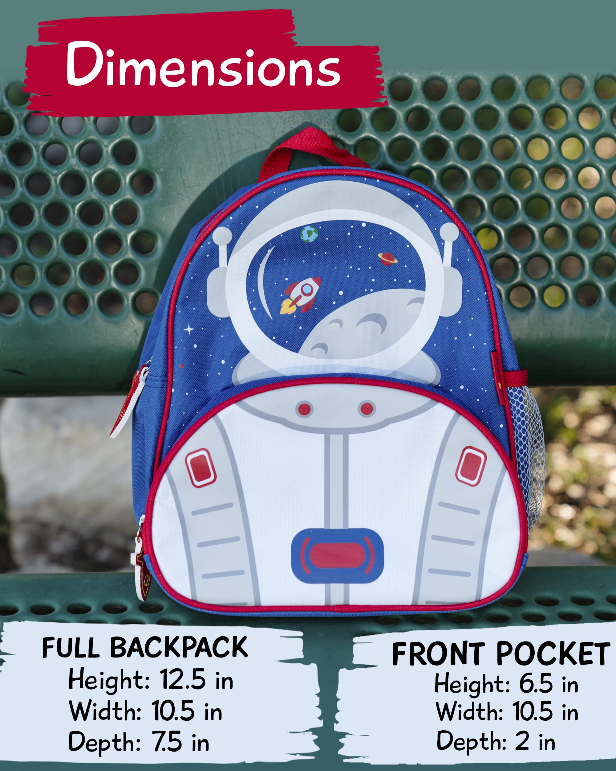 JOY2B Toddler Backpack for Boys and Girls - Basketball Backpack for Girls and Boys - Kids Backpack for School Camp Travel - Preschool Backpack with Water Bottle Holder - Bold Baller